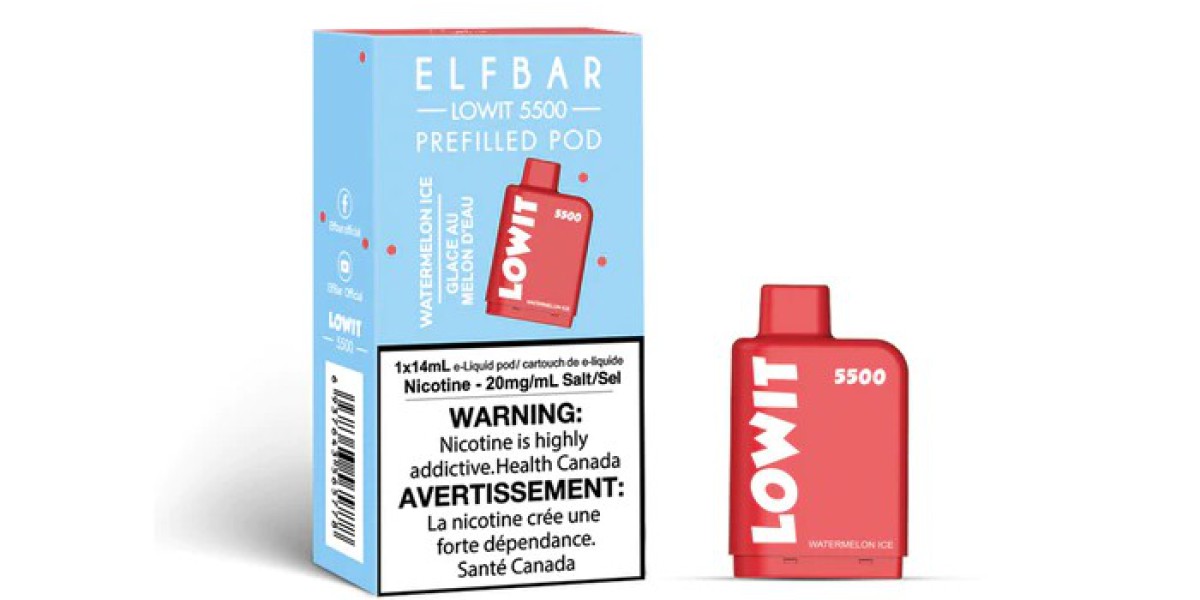 Elf Bar Lowit 5500 Puff Prefilled Pod