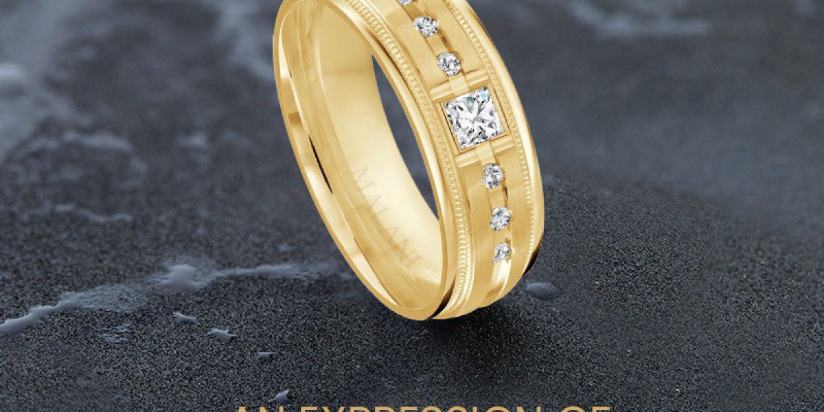 Gilded Statements: The Art of Distinction in Malani Jewelers' Mens Fancy Gold Rings