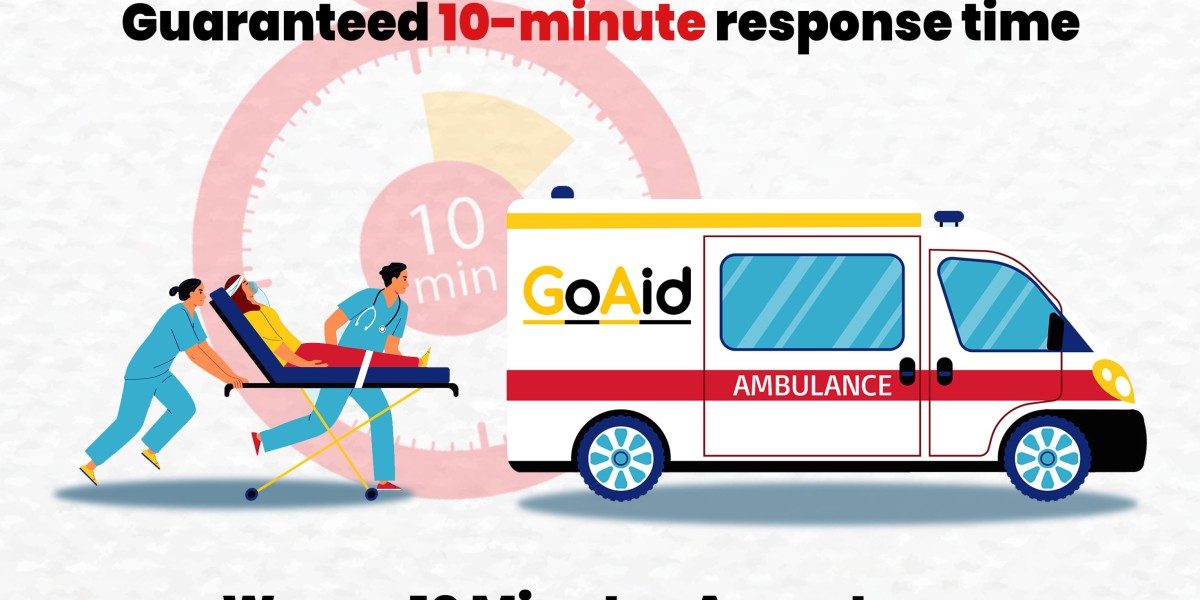 GoAid Ambulance Service in Delhi: Comprehensive Emergency Care Across Various Locations.