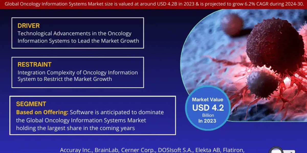 Oncology Information Systems Market Trends: Analysis of 6.2% CAGR Growth (2024-30)