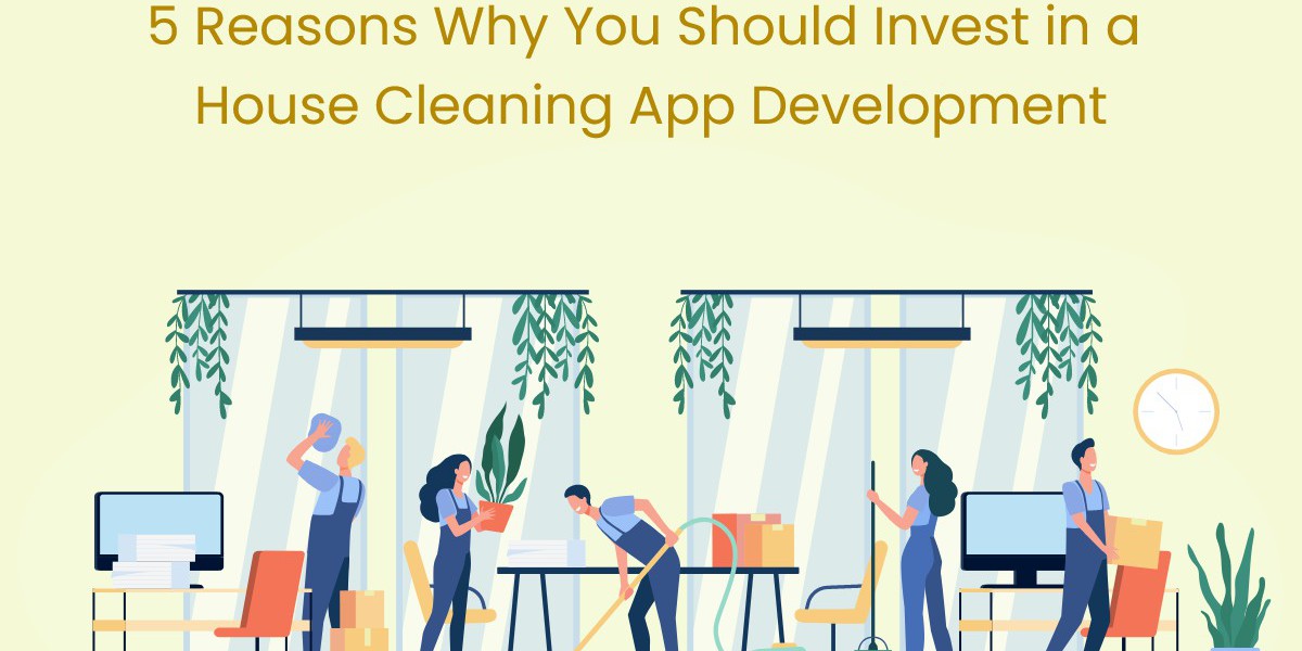 5 Reasons Why You Should Invest in a House Cleaning App Development