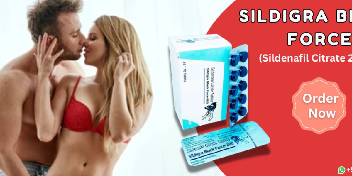 A Standout Solution for Erectile Dysfunction With Sildigra Black Force